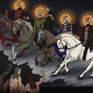 The Four Horsemen of the Apocalypse: Art Print