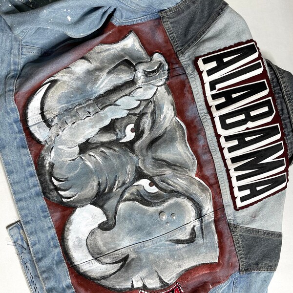 Alabama Jean Jacket Etsy
