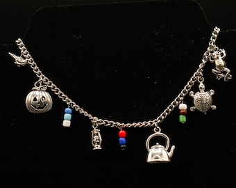 OTGW Inspired Halloween Fall Autumn Charm Bracelet