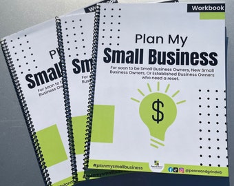 Business Plan 52-Page Workbook ( + 2 Bonus Templates Emailed)