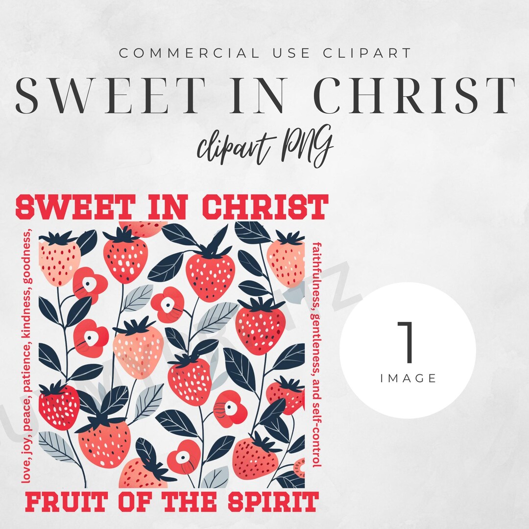 Boho Christian Strawberry Shirt, Fruits of the Spirit Bible Verse PNG ...