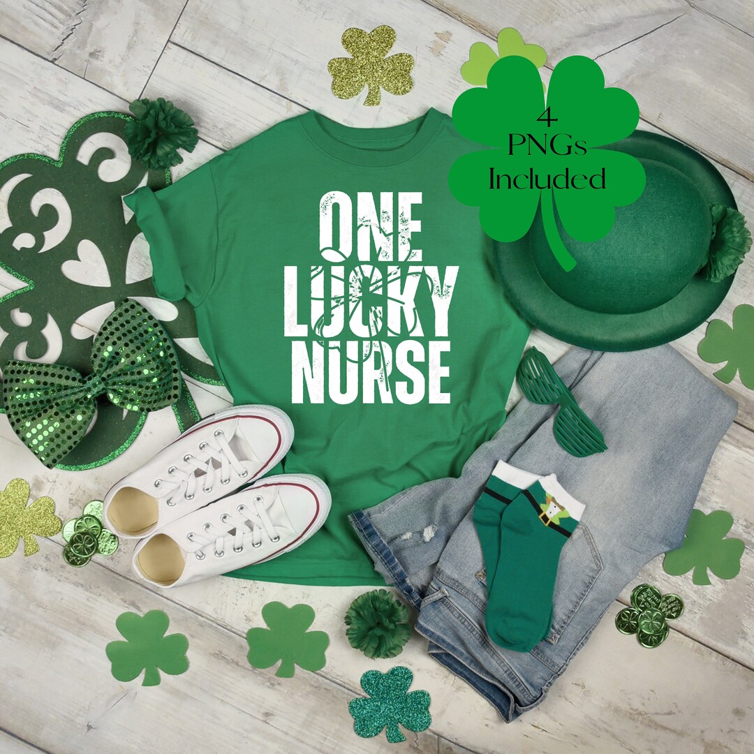 Nurse St. Patrick's Day Irish T-Shirt - Lucky Nurse Gift