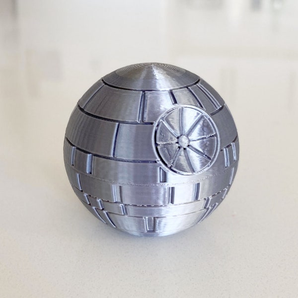 Boîte de proposition de bague de fiançailles Star Wars Death Star - Fabriquée à Salt Lake City, Utah, États-Unis