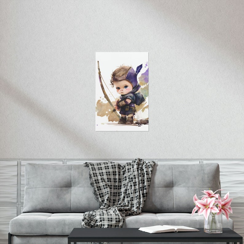 Poster Marvel Hawkeye Nursery Prints Wall Art Nursery Etsy