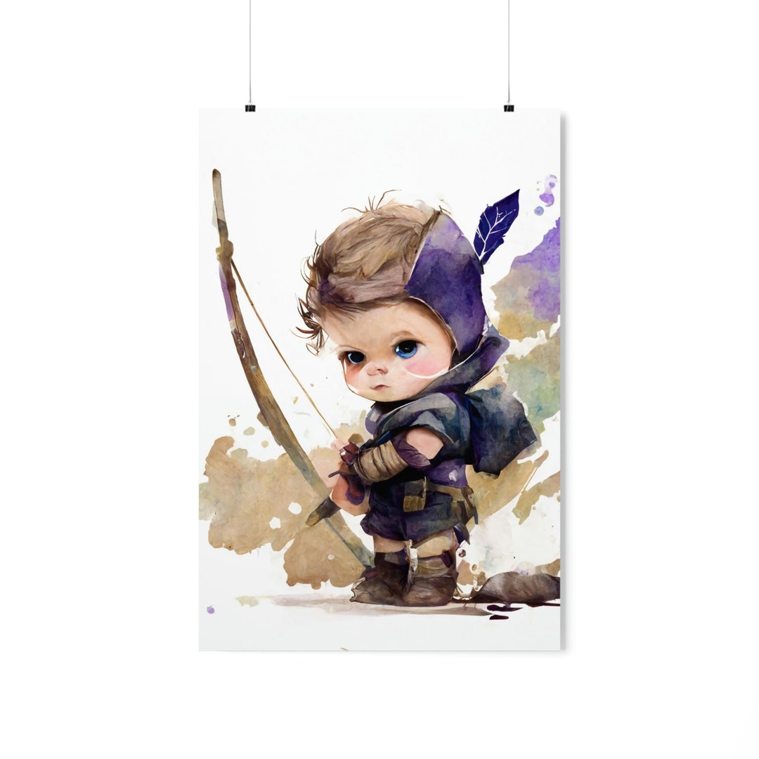 Poster Marvel Hawkeye Nursery Prints Wall Art Nursery Etsy