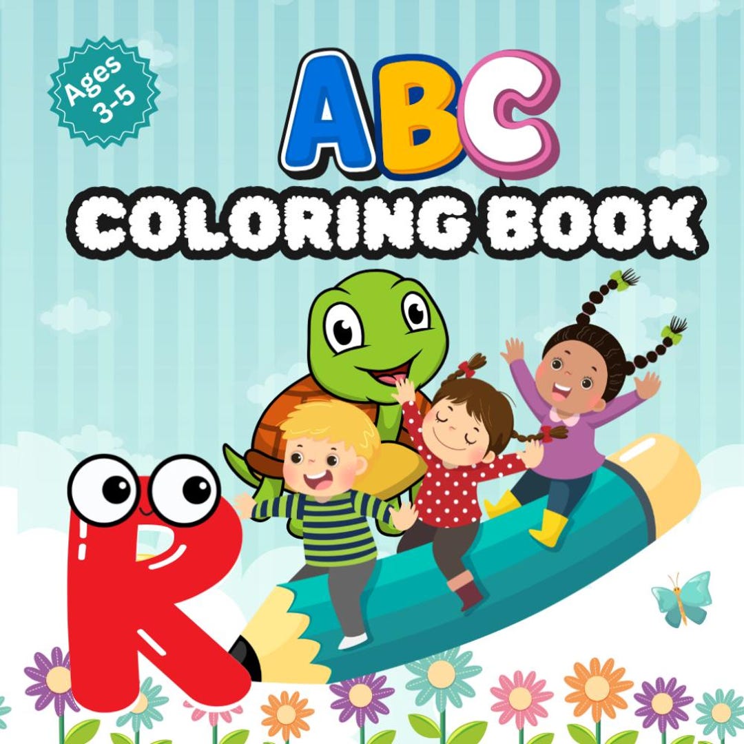 ABC Coloring Book for Kids | Printable Alphabet Learning Activity ...