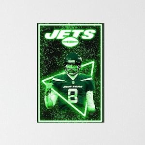 Aaron Rodgers New York Jets Poster - Premium Matte Paper Poster | 16x24