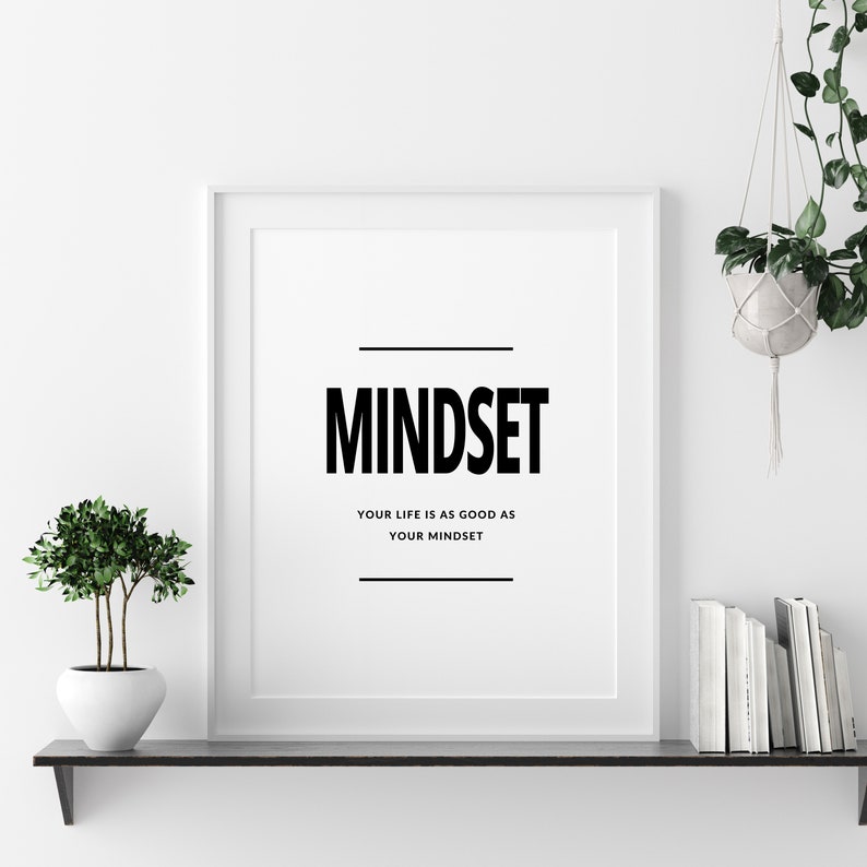 6 Piece Set Motivational Printable Quotes, Hustle, Grind, Execute ...