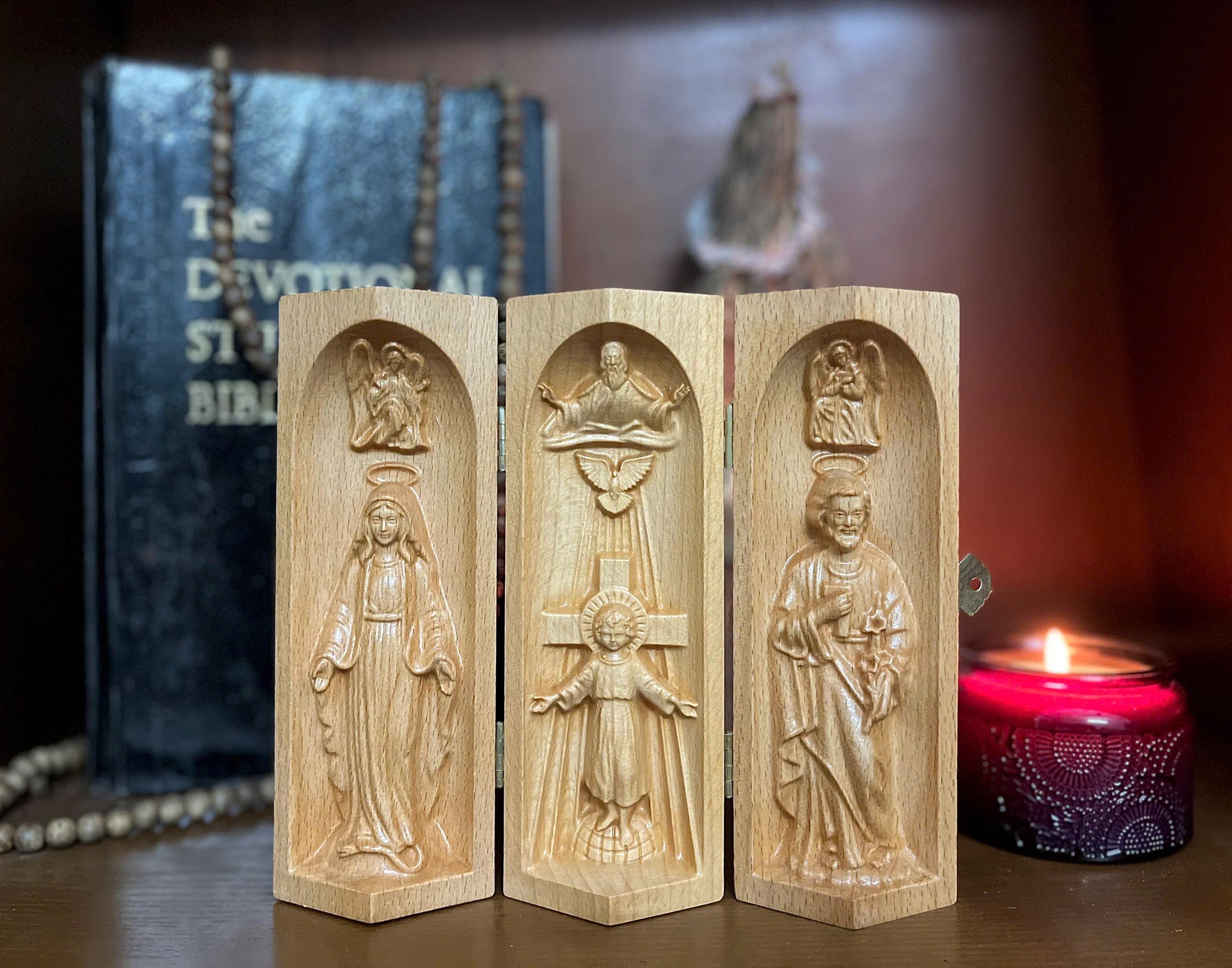 カトリックの家庭祭壇 - Etsy 日本