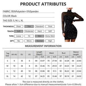 Bodycon Slip Dress, Party Club Mini Slit Dress, Long Sleeve Evening Dress, Summer Outfits, Adjustable Streetwears, Prom Dress, Gift For Her image 9