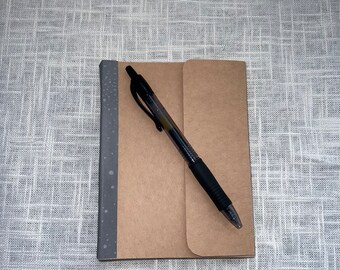 Patterned Handmade Pocket Notebook