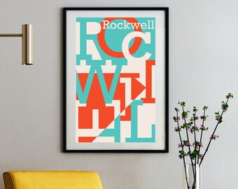 Modern Typographic Poster