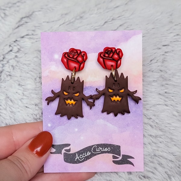 Withergate Haunted Tree | Sun Haven Inspired Polymer Clay Earrings