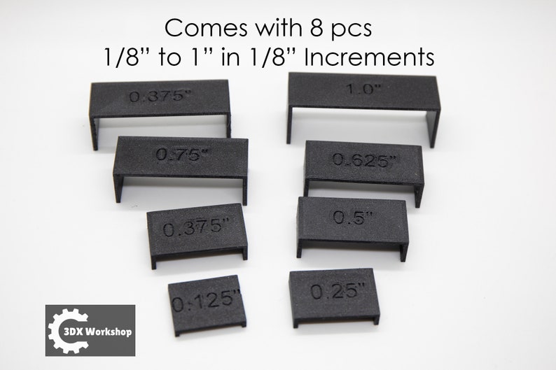 Table Saw Blade Height Adjustment Gauges 8 Pcs for Cutting and Dado