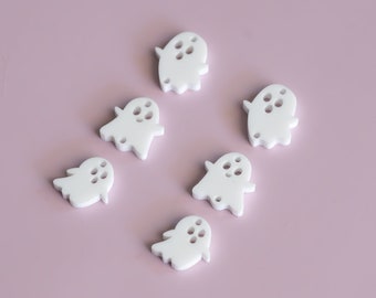 Triple Ghost Dangle Earring Blanks Cutout, Earring Jewelry Making, Craft Earring DIY, Spooky Halloween Cute Ghost Earring Blank