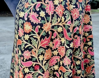 Kashmiri Shawl, Woollen Wrap,