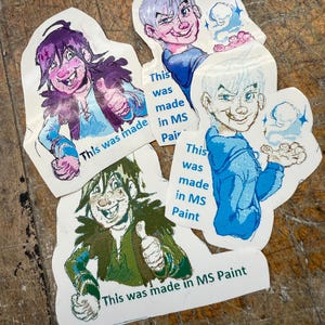 RoTBTD Sticker (Jack Frost und Schluckauf Schelde)