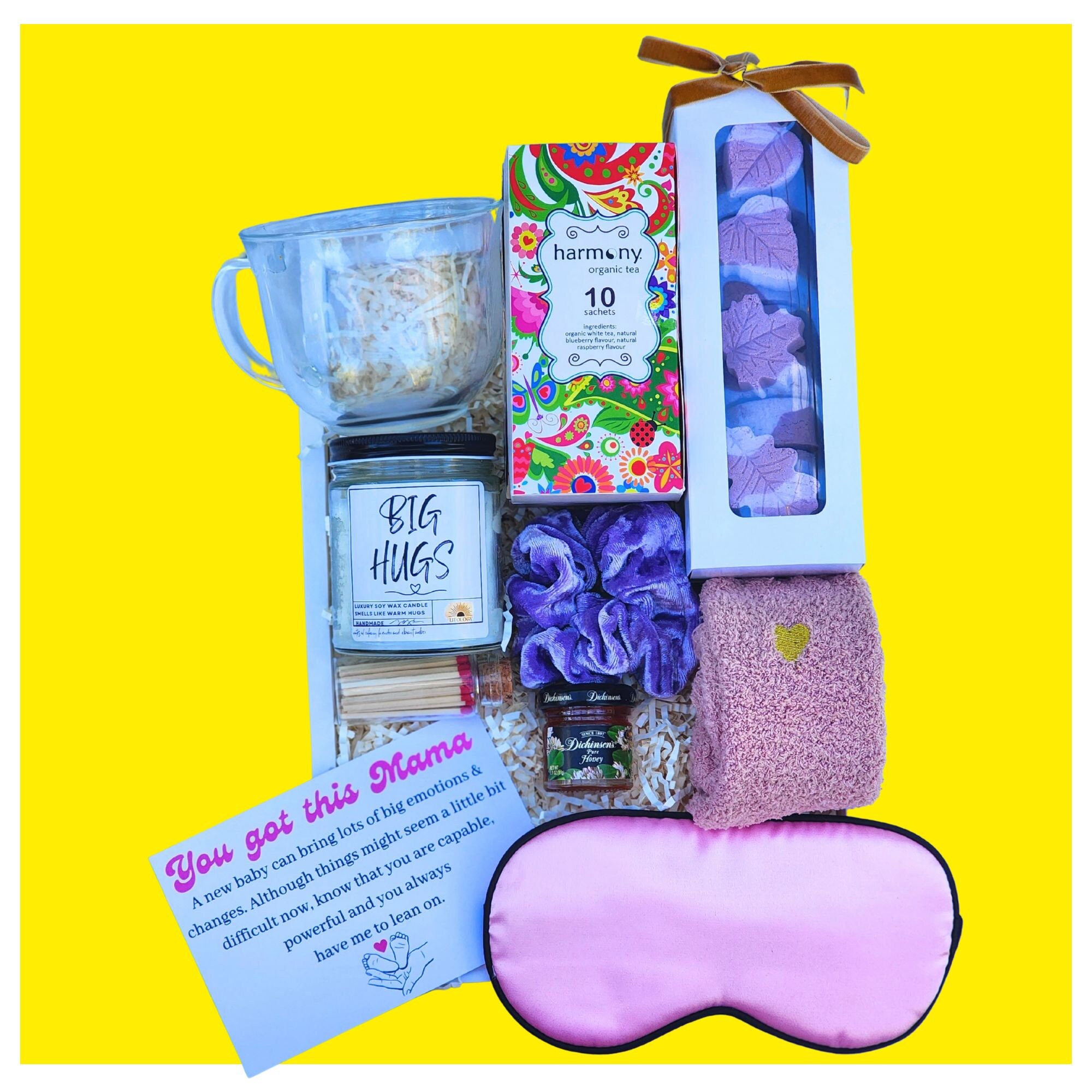 Postpartum Gift Basket for Postpartum Mom, Postpartum Gift Box, First