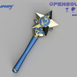 Enchanted guardian wand