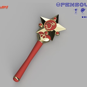 Enchanted guardian wand