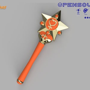 Enchanted guardian wand