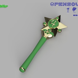 Enchanted guardian wand