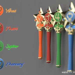 Transformation wand gems