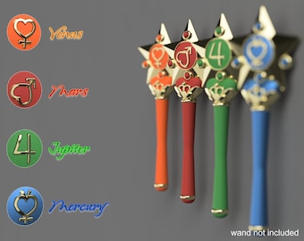 Transformations-Zauberstab Edelsteine