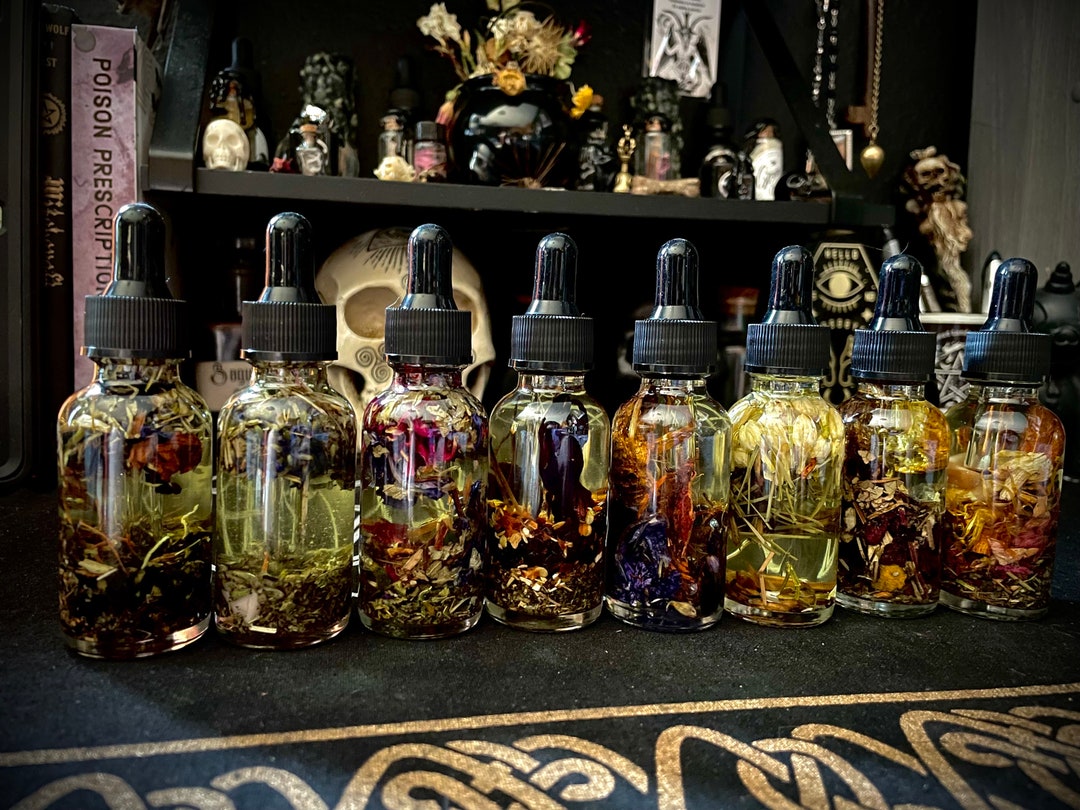 Planetary Ritual Oils Planetary Oils - Alchemy Oils - Etsy