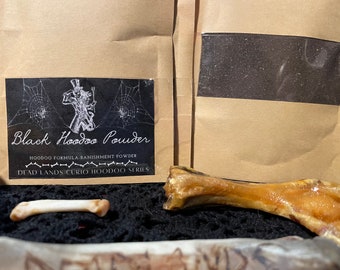 Relentless Black Hoodoo Powder-Hex-Banishment