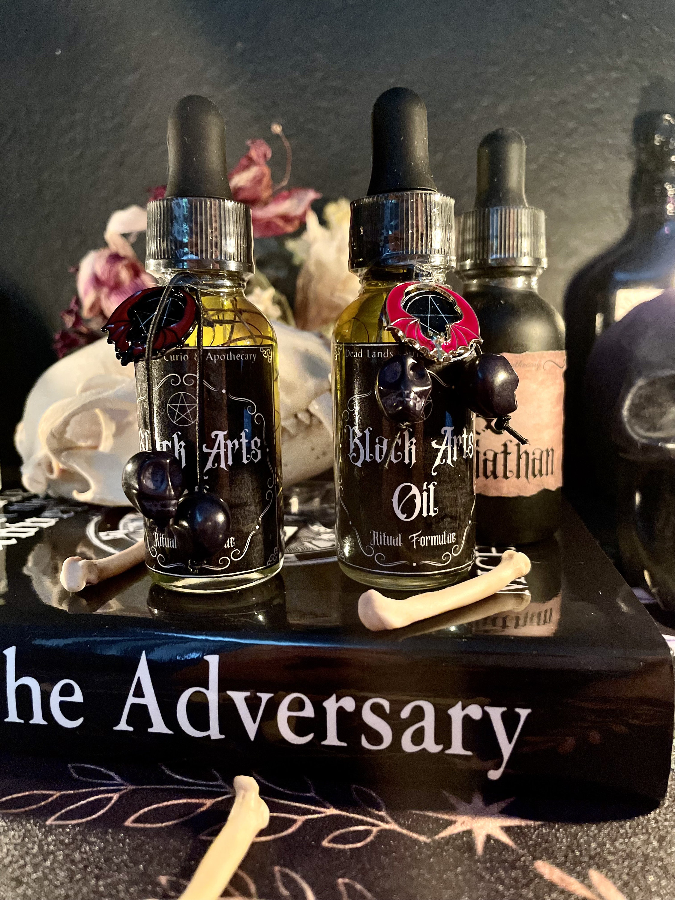 Black Arts Oil - Bone Necromancy Formulae