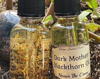 Dark Mother: Blackthorn Flower Oil