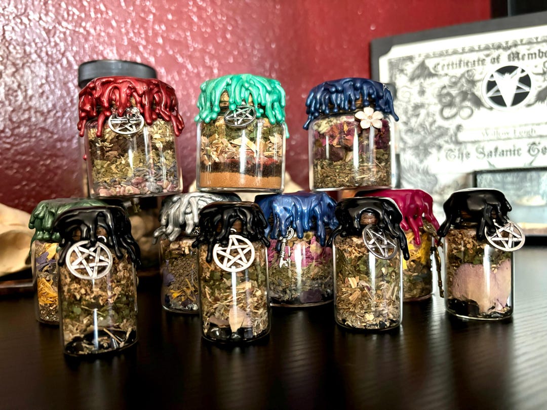 Witches Bottle to Attract Prosperity - Etsy