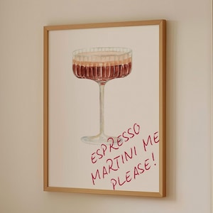 Espresso Martini Print