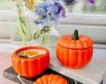 Caramel Pumpkin Scented Decorative Candle