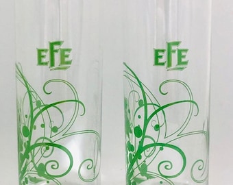 Efe Raki Classic Green Theme Raki Glass 6 pieces