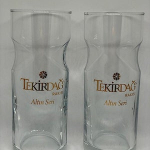Tekirdag Raki Gold Series Theme Glass 6 pieces