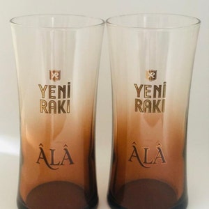 New Raki Ala Theme Raki Glass 6 pieces