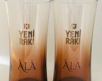 New Raki Ala Theme Raki Glass 6 pieces