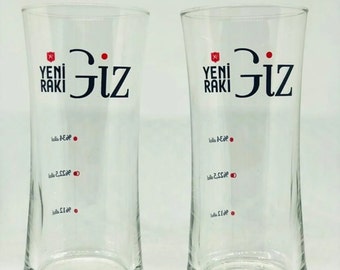 New Raki Kraft No.2 Theme Raki Glass 2 pieces