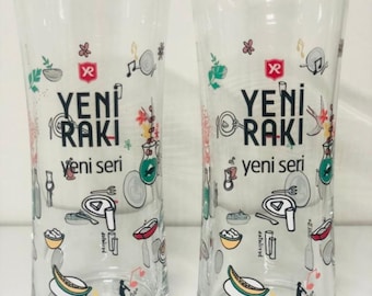 New Raki Melon Theme Raki Glass 6 pieces