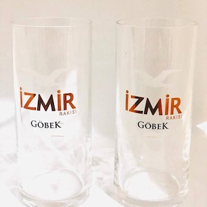 Izmir Göbek Raki Theme Glass 6 pieces