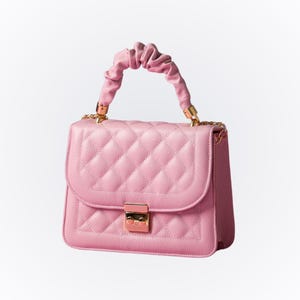Bolso de mano/hombro Antonella de piel brasileña premium - Katie Leather