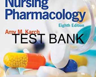 Pharmacology test bank