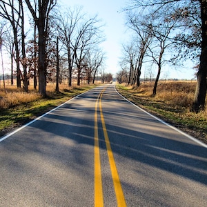 Road printable wall art