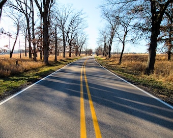 Road printable wall art