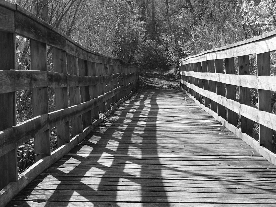 Black and White Bridge Printable Wall Art - Etsy