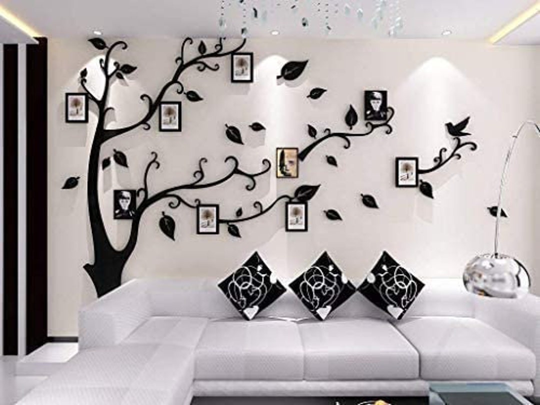 Metal Family Tree Wall Art Wall Decorations Art College Etsy