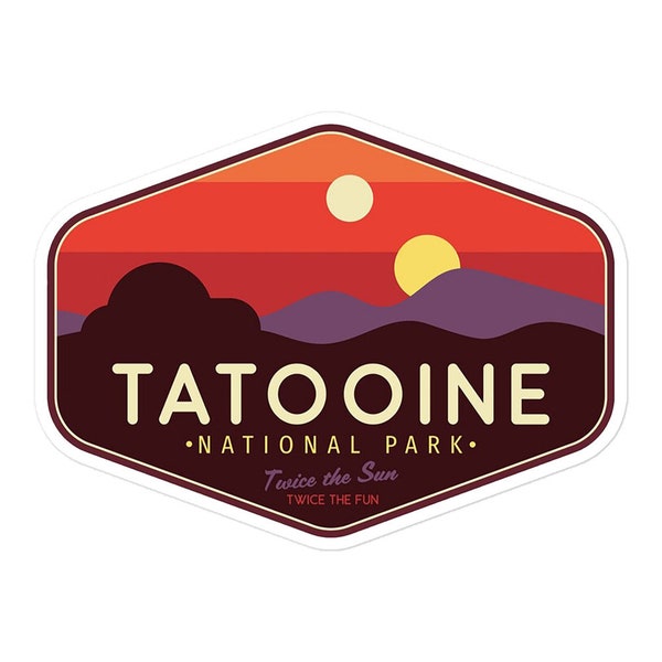 Tatooine - Bubble-Free Stickers