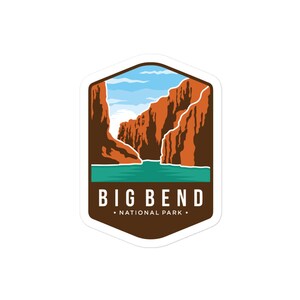 Big Bend National Park - Bubble-Free Stickers